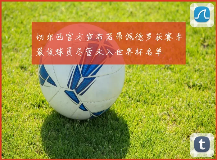 切尔西官方宣布若昂佩德罗获赛季最佳球员尽管未入世界杯名单